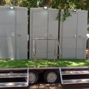 עגלת שרותים 2 או 3 תאים